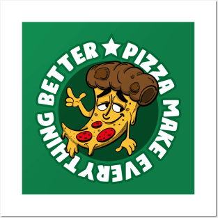 Pizza Power Posters and Art